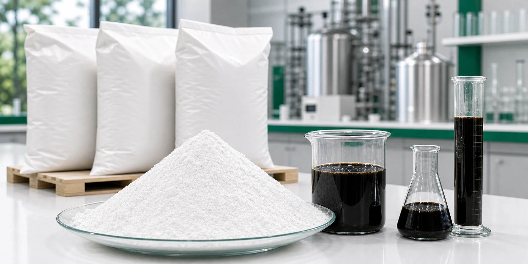OBM viscosifier organoclay powder for oil-based mud with oilfield laboratory context